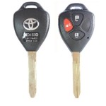 Toyota 2+1 Buttons TOY47 Blade(No logo/With logo)
