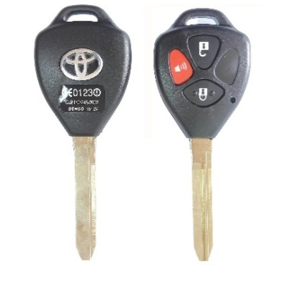 Toyota 2+1 Buttons TOY47 Blade(No logo/With logo)