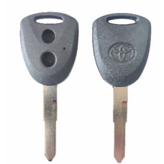 Toyota/Daihatsu 2 Buttons TOY43/Left Blade(With logo)
