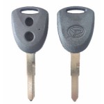 Toyota/Daihatsu 2 Buttons TOY43/Left Blade(With logo)