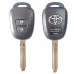 Toyota 2/3 Buttons TOY43 Blade(With logo)