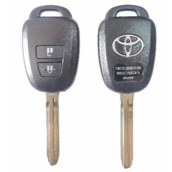Toyota 2/3 Buttons TOY43 Blade(With logo)