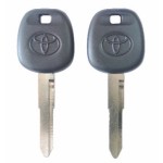 Toyota Transponder Key Shell Left blade(With Logo)