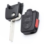 VW 3+1 Buttons remote 433Mhz ID48Chip FCC:1J0959753F(No logo/With logo)