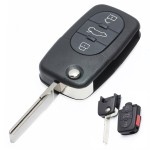 VW 3+1 Buttons remote 433Mhz ID48Chip FCC:1J0959753F(No logo/With logo)