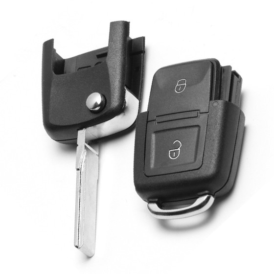 VW 2 Buttons 434MHz ID48 Chip 1J0 959 753 AG/CT/N(No logo/With logo)