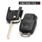 3 Button 434MHz ID48 Chip 1J0 959 753 G/N (No logo/With logo)