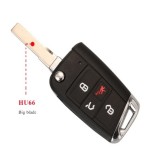 Flip Folding Car Key Shell HU66/HU162T