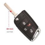Flip Folding Car Key Shell HU66/HU162T