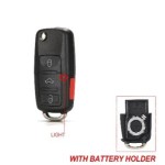 VW 2/3/3+1/2+1 Buttons Remote Car Key Case Shell With/Without battery hold(With logo)