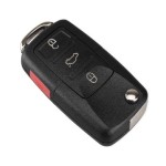 VW car key 2/3/3+1 Buttons without blade(With logo)