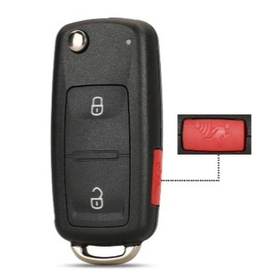 2/2+1/3/3+1/4/4+1/5 Buttons Car Remote Key Shell(With logo)