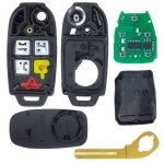 Flip Remote Key For Volvo 2004-2015 315 Mhz ID48 Chip PN: 8688799 FCCID LQNP2T-APU