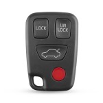 Replacement 2/3/4 Buttons Remote Car Key Shell Cover Case