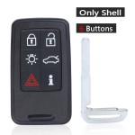 Keyless-Go Smart Remote Key Shell Cover 5/6 buttons(No logo/With logo)