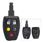 Volvo C30 S40 V50 C70 FCC ID: LTQV0315TX, LTQVO315TX, PN: 30772198 Replacement Remote Control Car Key Shell Case Fob