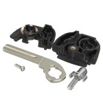 Remote Case Flip Key Head Part with Uncut Blade For VOLVO