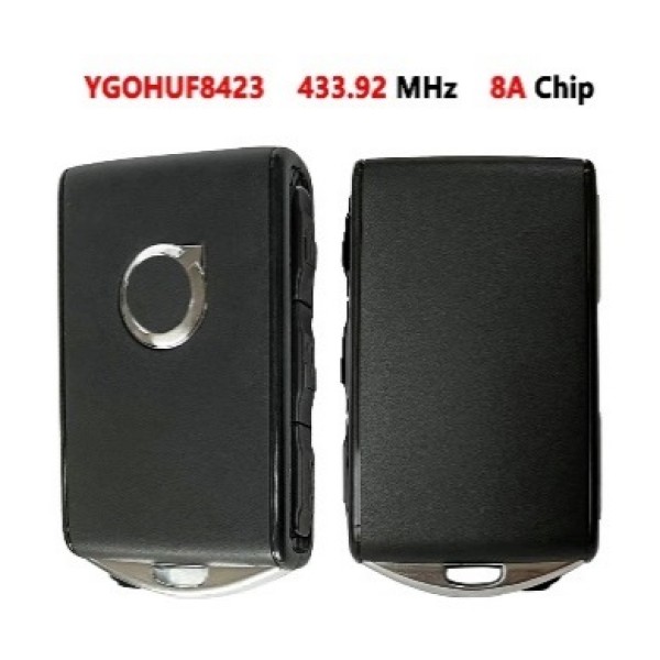 Original 4 Button Smart Remote Key 8A Chip 433Mhz