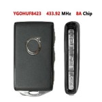 Original 4 Button Smart Remote Key 8A Chip 433Mhz