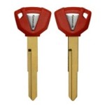 Kawasaki Moto key shell