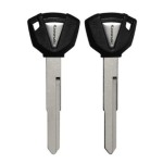 Kawasaki Moto key shell