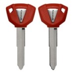Kawasaki Moto key shell