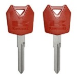 Kawasaki Moto key shell