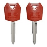 Kawasaki Moto key shell