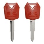 Kawasaki Moto key shell
