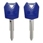 Kawasaki Moto key shell