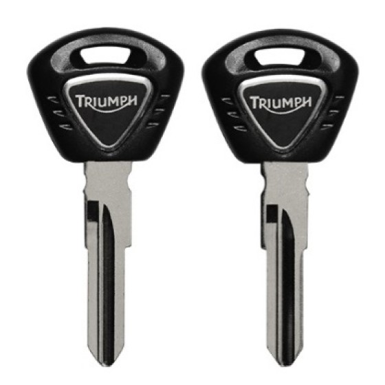 Triumph Moto key shell