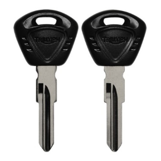 Triumph Moto key shell
