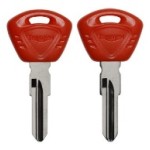 Triumph Moto key shell