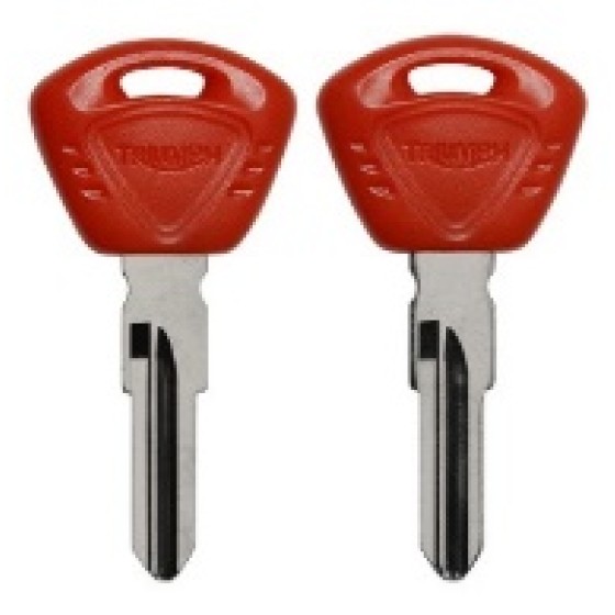 Triumph Moto key shell