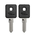 Harley Moto key shell