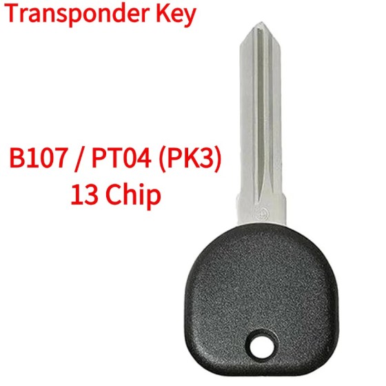 2004-2009 B107 / PT04 (PK3) - Z Keyway- Transponder Key (13 Chip)