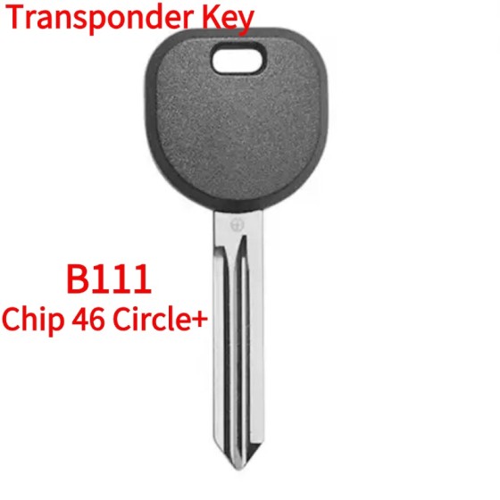 GM Transponder Key / B111 / (Chip 46 Circle+)
