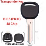 2004-2006 Cadillac - B115 (PK3+) Transponder Key (48 Chip)