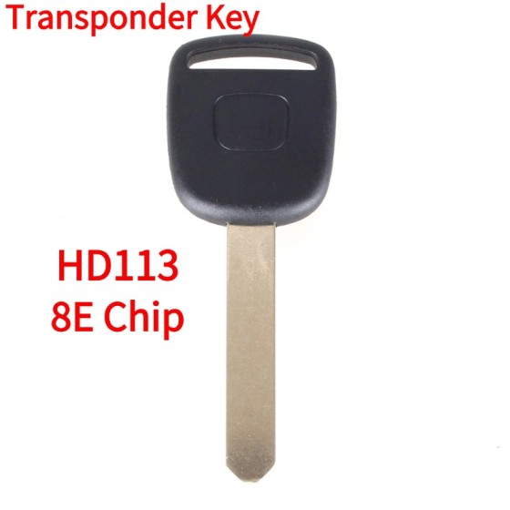 2000-2009 Honda - HD113 Transponder Key (8E Chip)