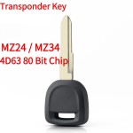 2003-2014 Mazda MZ24 / MZ34 Transponder Key (Chip 4D63 80 Bit)