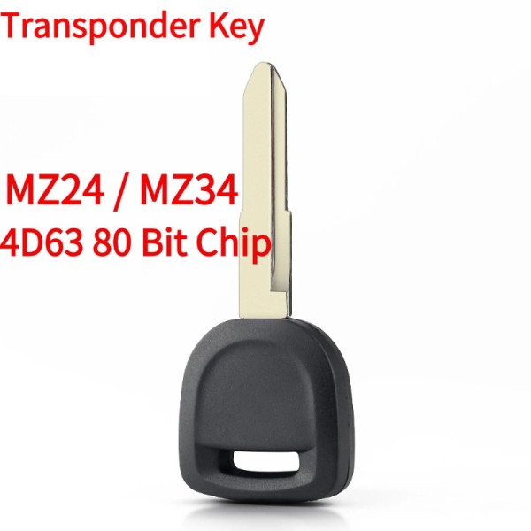 2003-2014 Mazda MZ24 / MZ34 Transponder Key (Chip 4D63 80 Bit)