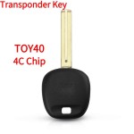 1997-2001 Lexus - TOY40 Transponder Key - Long Blade - (4C Chip)