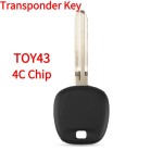 Toyota Transponder Key TOY43, Chip: 4C