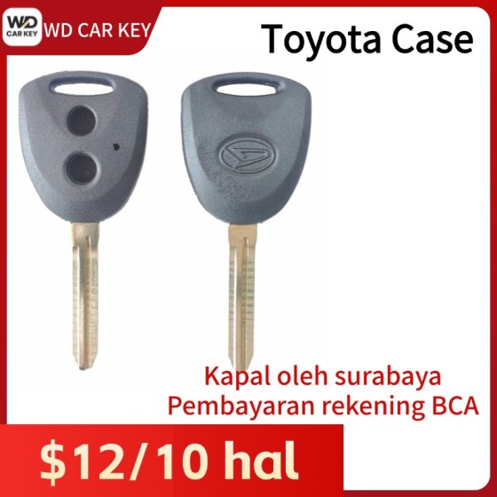 Daihatsu 2 Buttons TOY43 Blade(With logo)