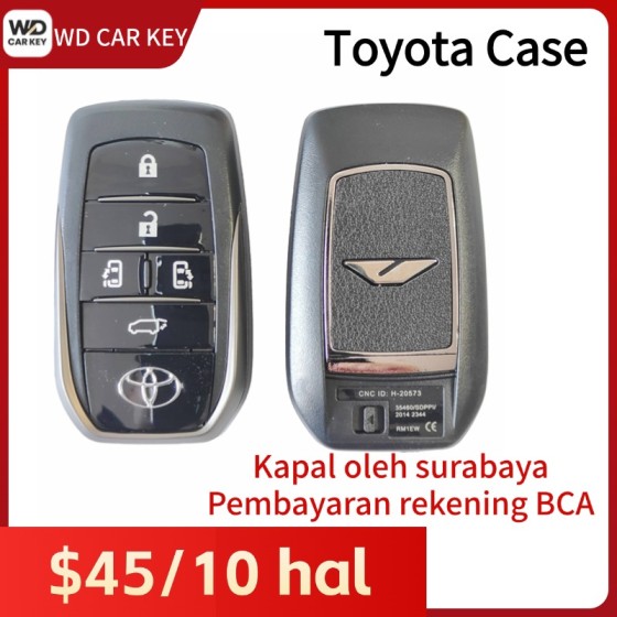 TOY 5 buttons smart keys for aftermarket PCB