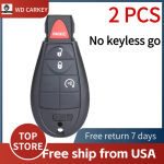 Chrysler Dodge Jeep 4 Button Fobik 2008-2017 For FCC: IYZ-C01C and M3N5WY783X