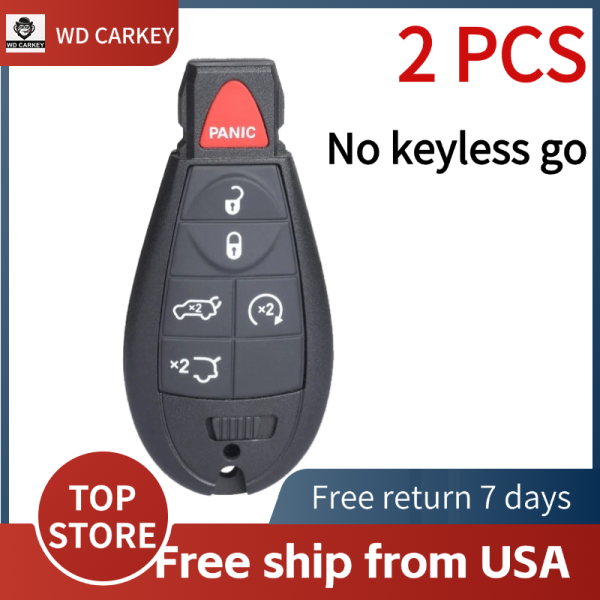 Jeep 6 Button Fobik 2008-2013 For IYZ-C01C / M3N5Y783X