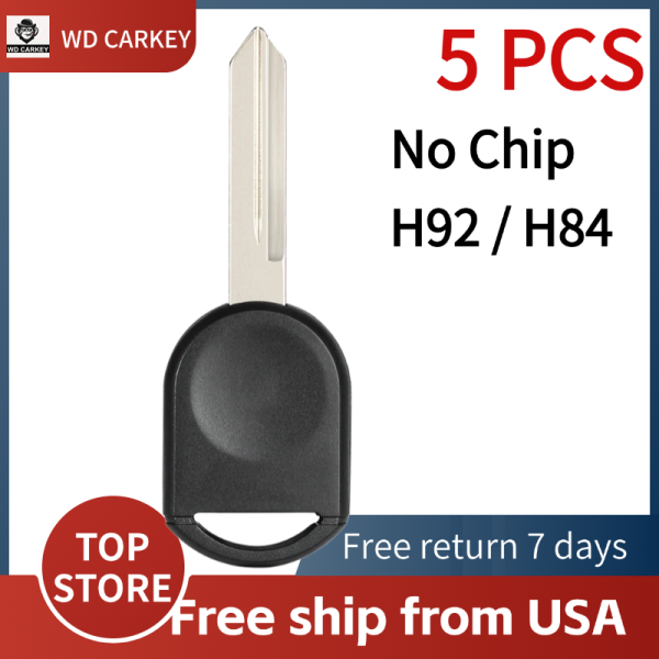 H92 / H84 / Ford Transponder Key SHELL (No Chip)