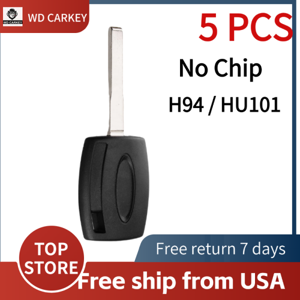 HU101 / Ford Transponder Key SHELL (No Chip)