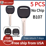 B106 / B107 / B111 / GM Transponder Key Shell (NO CHIP)